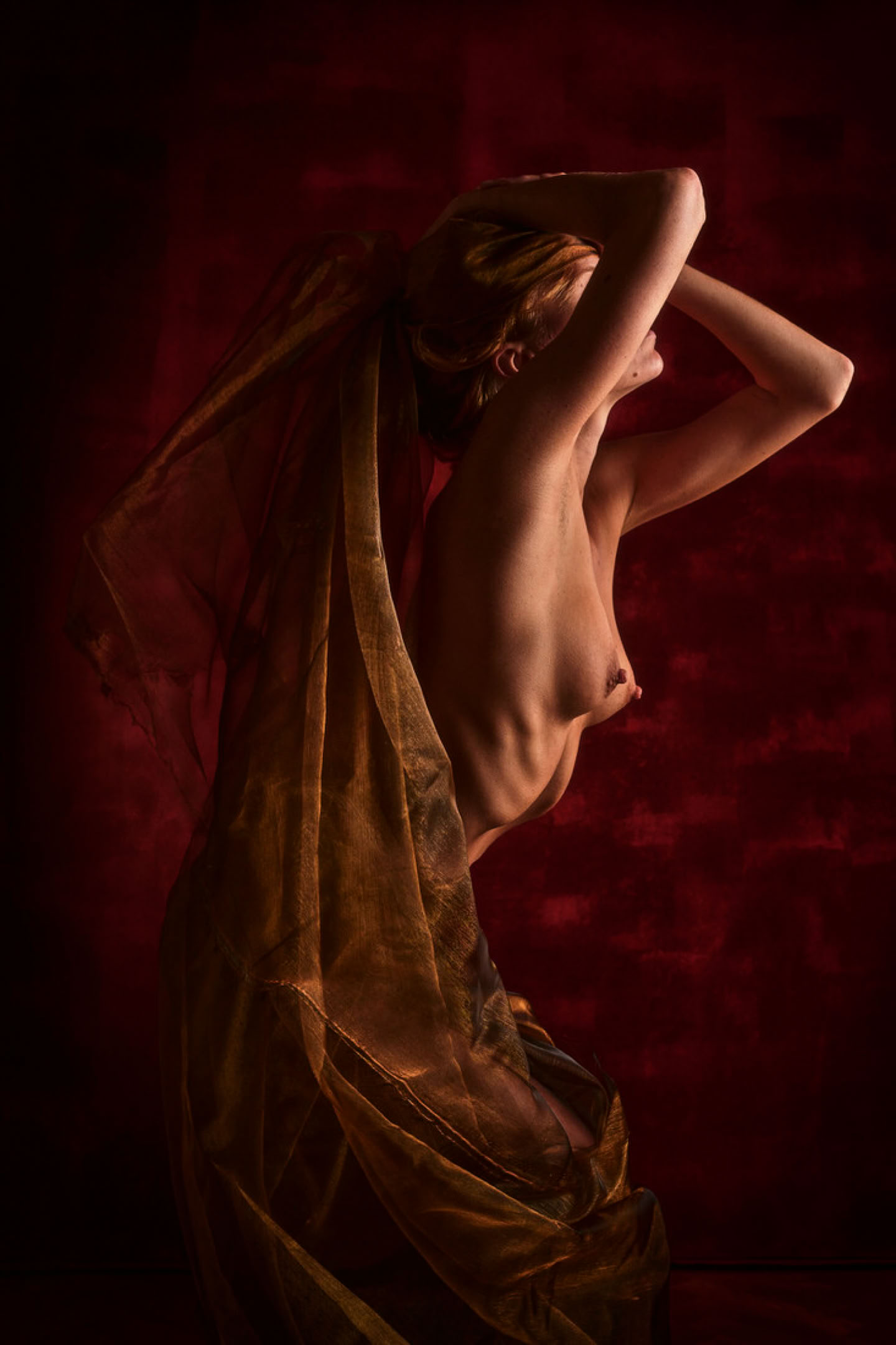Ad Finem – fine art photography artwork by RAN ART, symbolic image about ending, transition and quiet transformation in a poetic atmosphere.